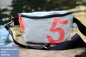 Preview: Segeltuch Bauchtasche mit oranger 5